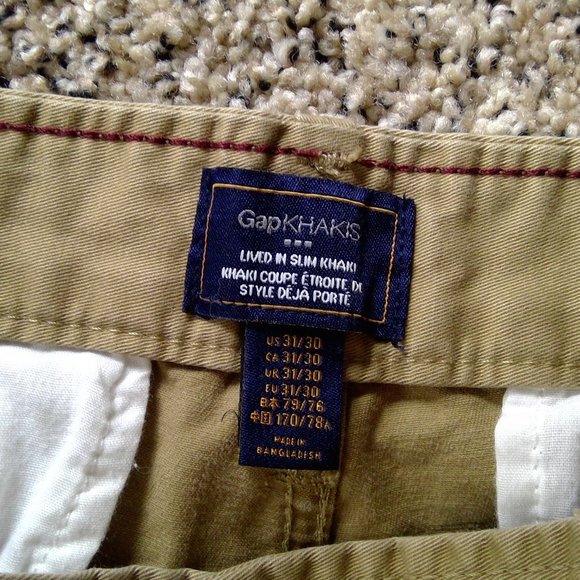 Gap Slim Fit Khakis Pants - Picture 11 of 13